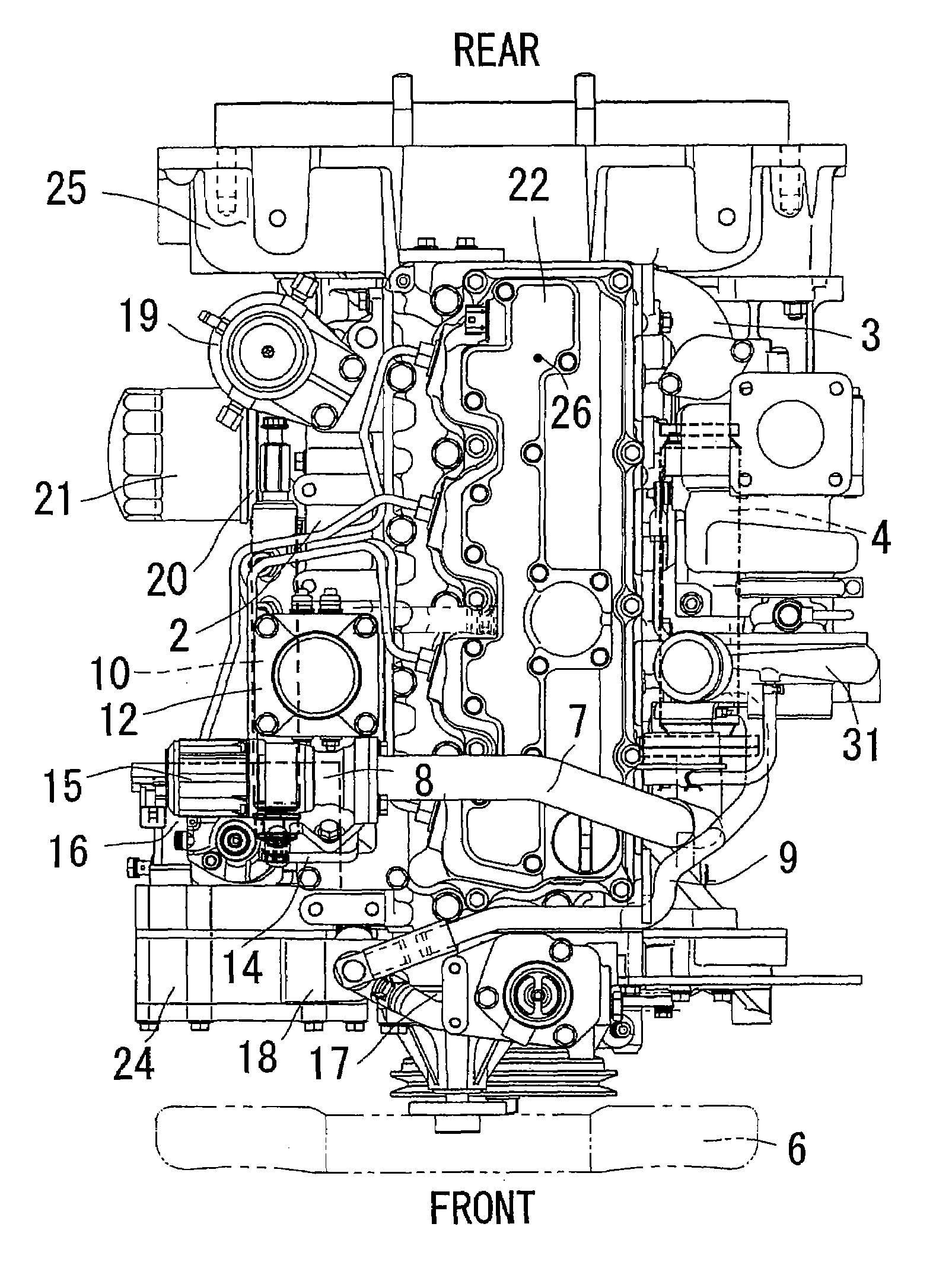 Multi-cylinder engine