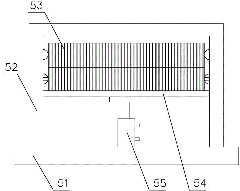 Slitting, dividing and warping device