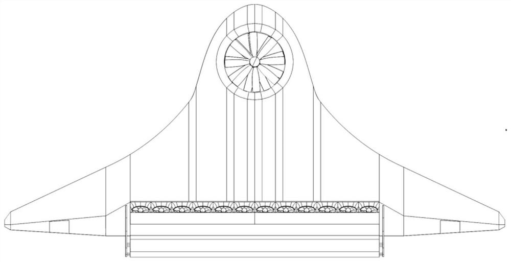 Vertical/short-distance take-off and landing aircraft with distributed power coupling lift augmentation airfoils