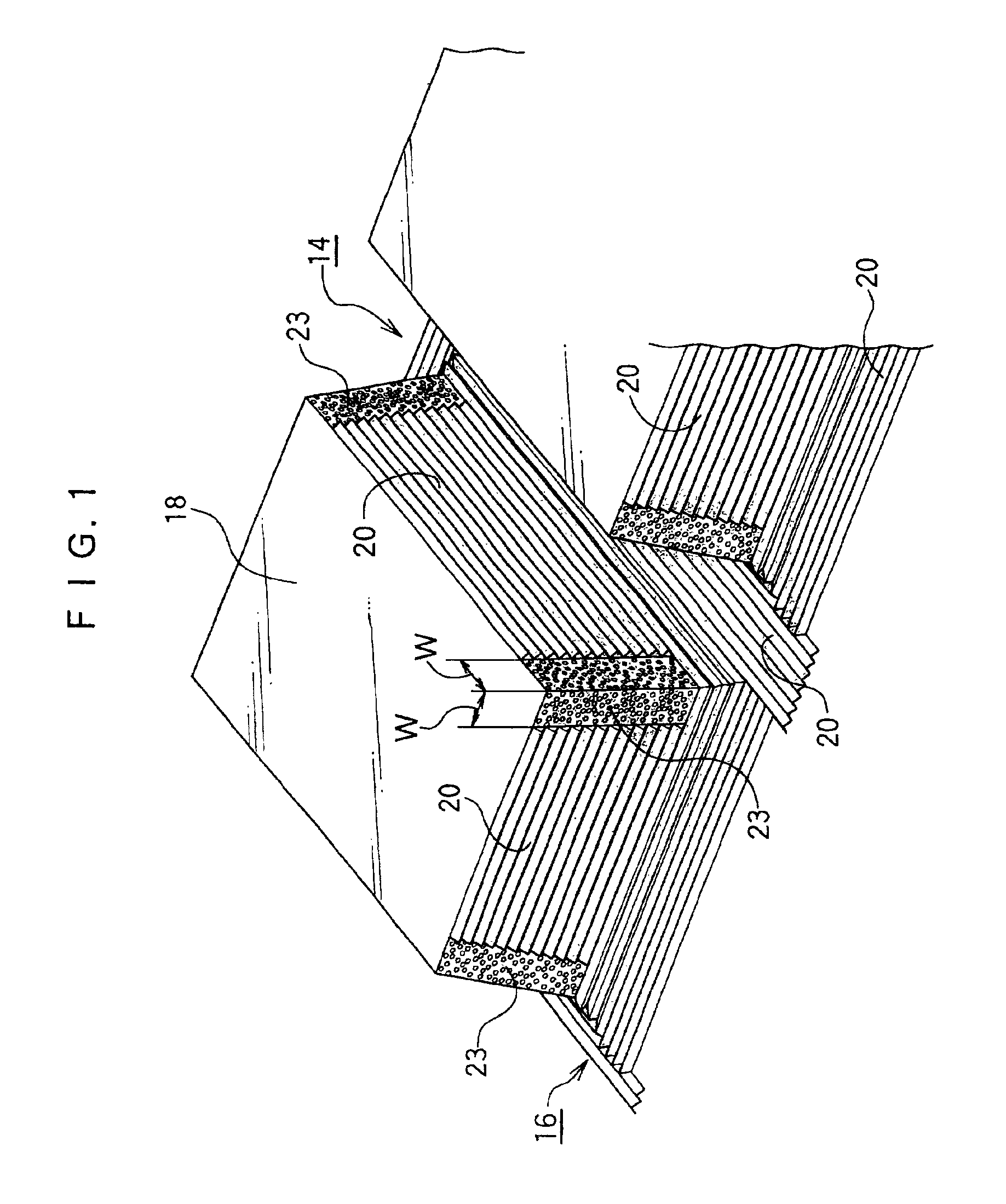 Tire having longitudinally extending smaller grooves formed in the walls of a groove