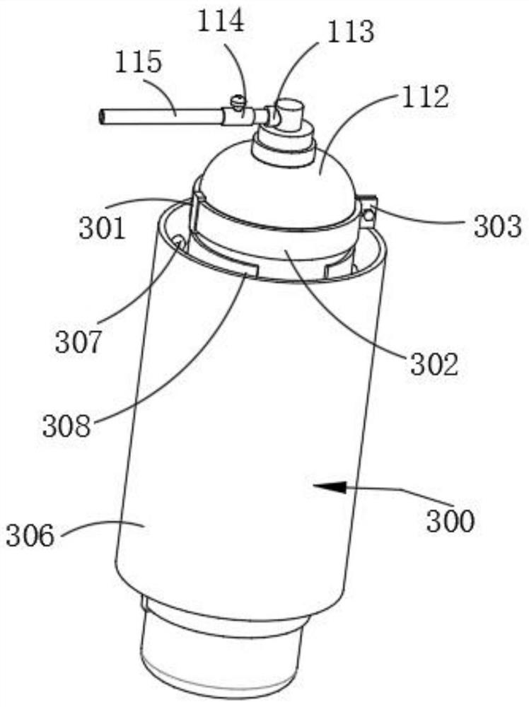 Liquid gas inflating and subpackaging equipment