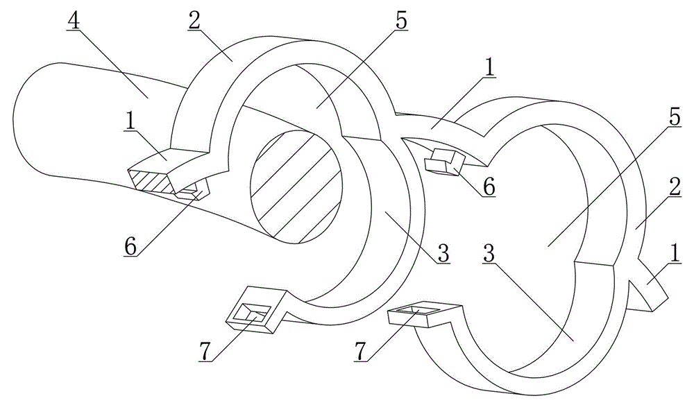 Electric wire bundling device