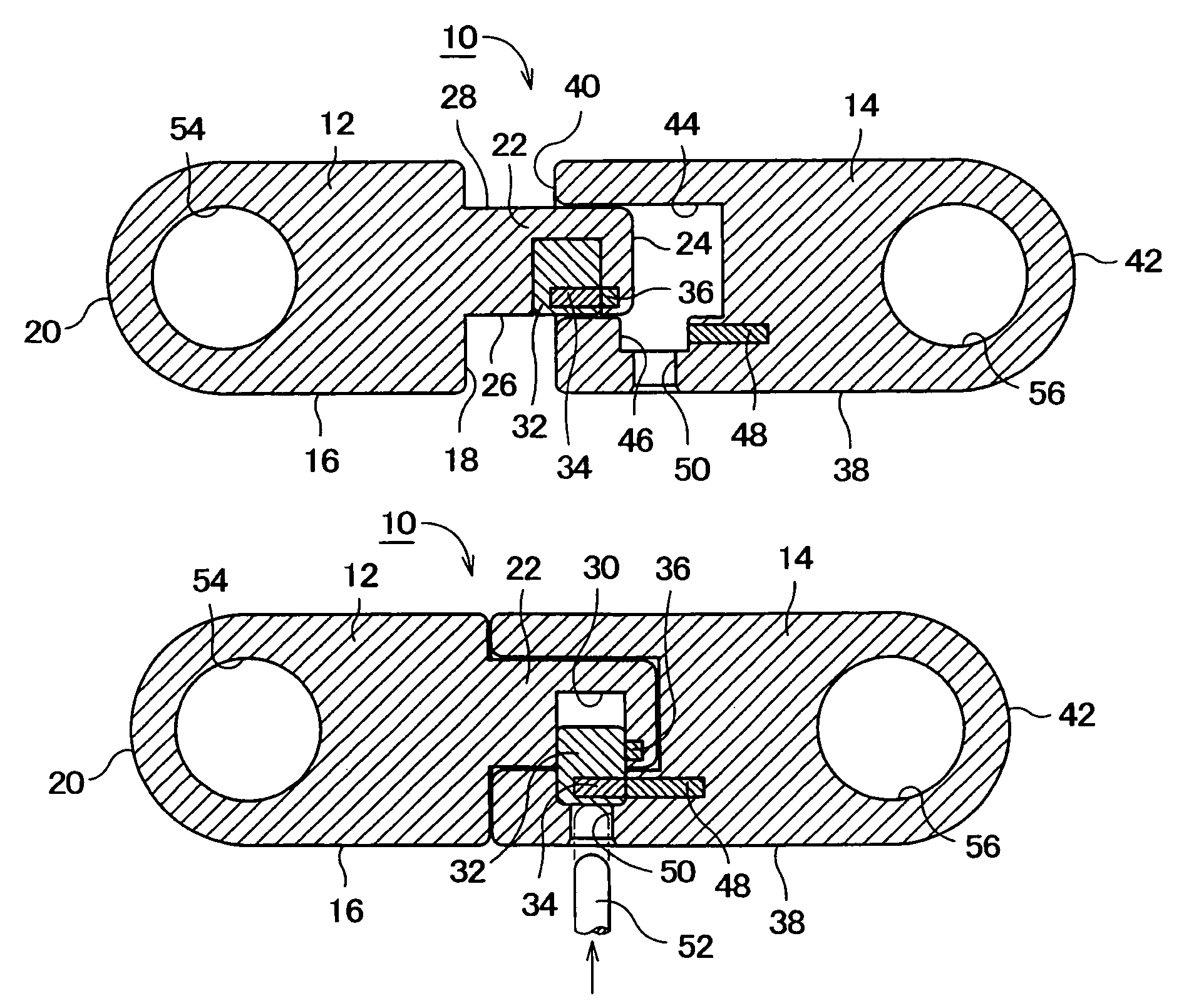 Magnetically actuated locking mechanism