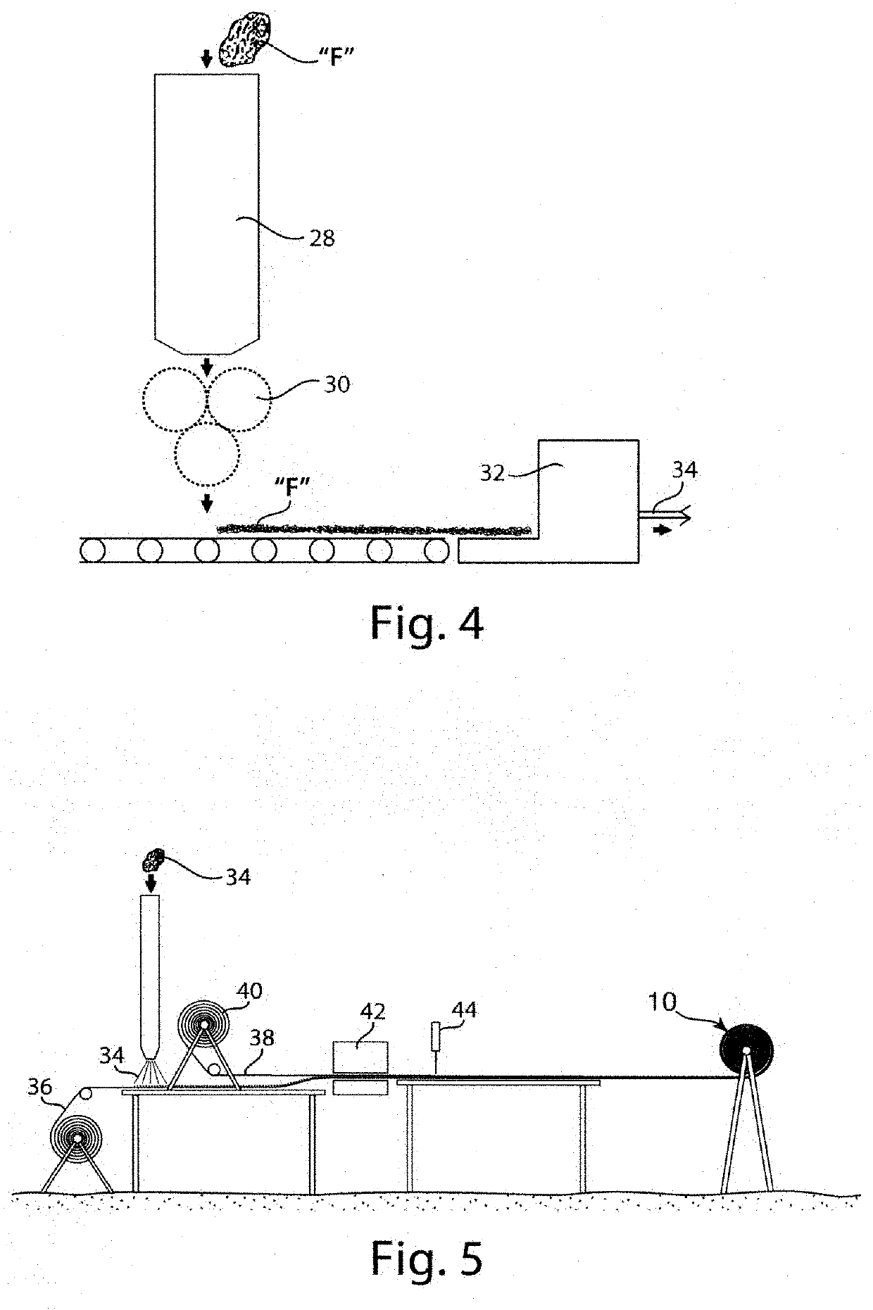 Production and application of fire resistant erosion control mat