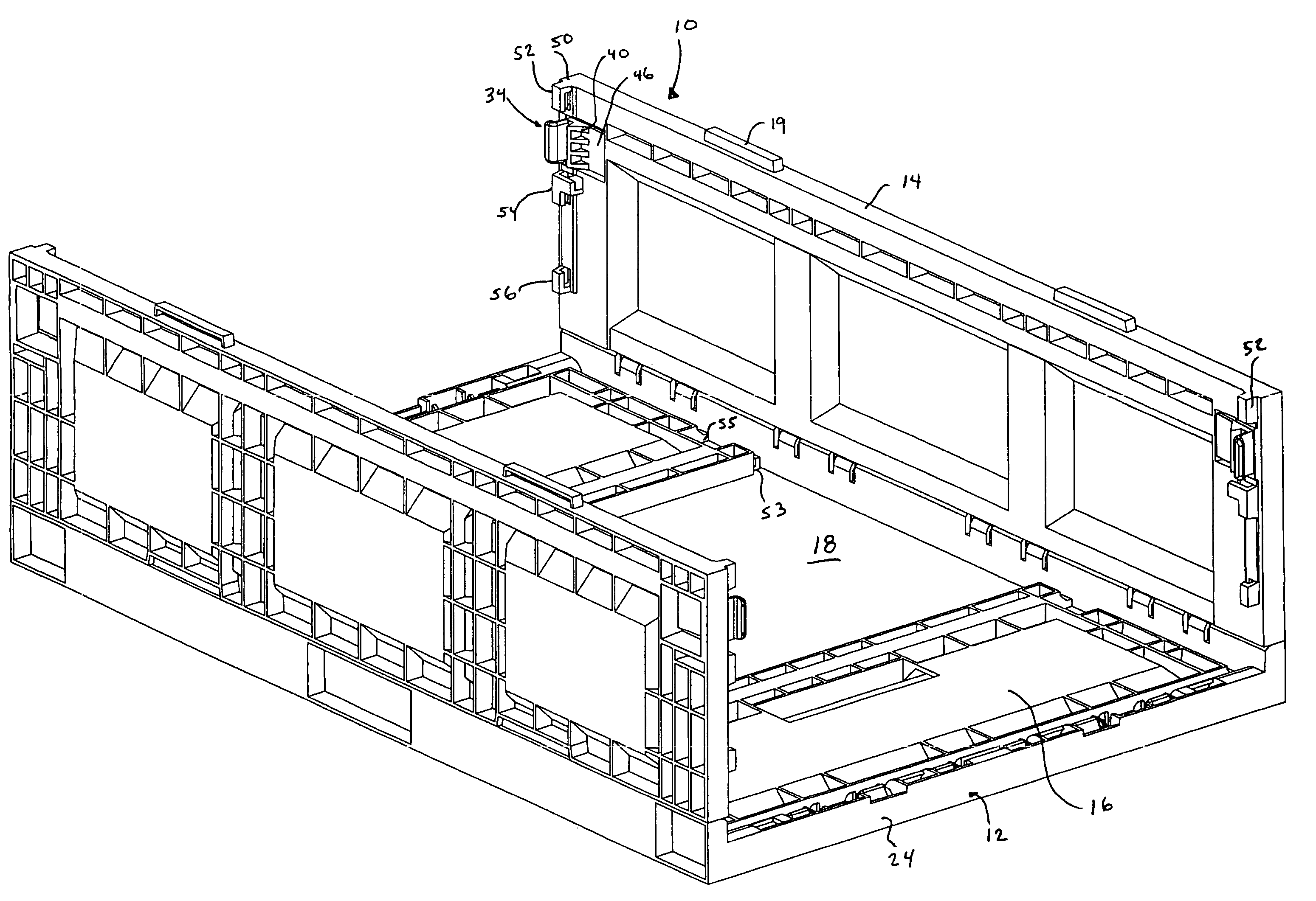 Collapsible container