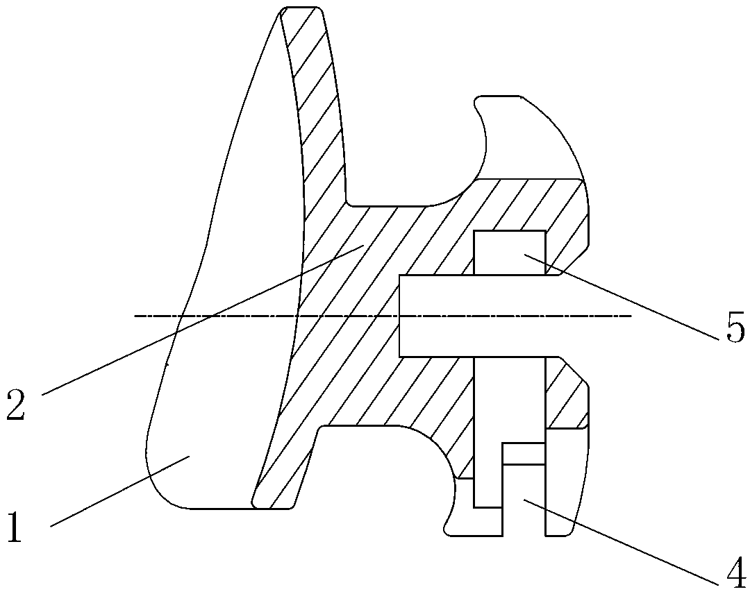 Self-locking orthodontic bracket for tooth orthodontics