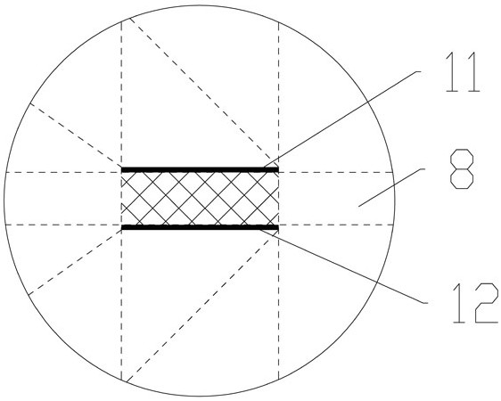 Double-symmetric parallel film micro-constant flow valve and flow regulation and control method