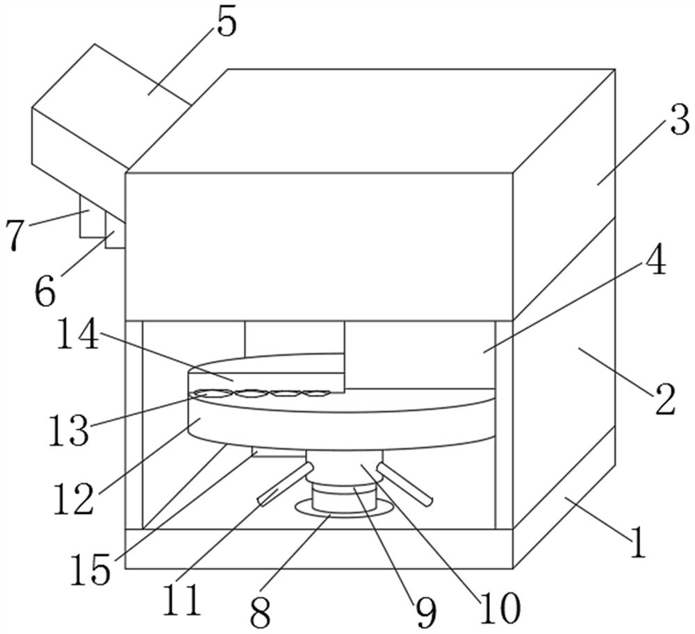 Gordon euryale seed shelling device for agricultural production and use method thereof