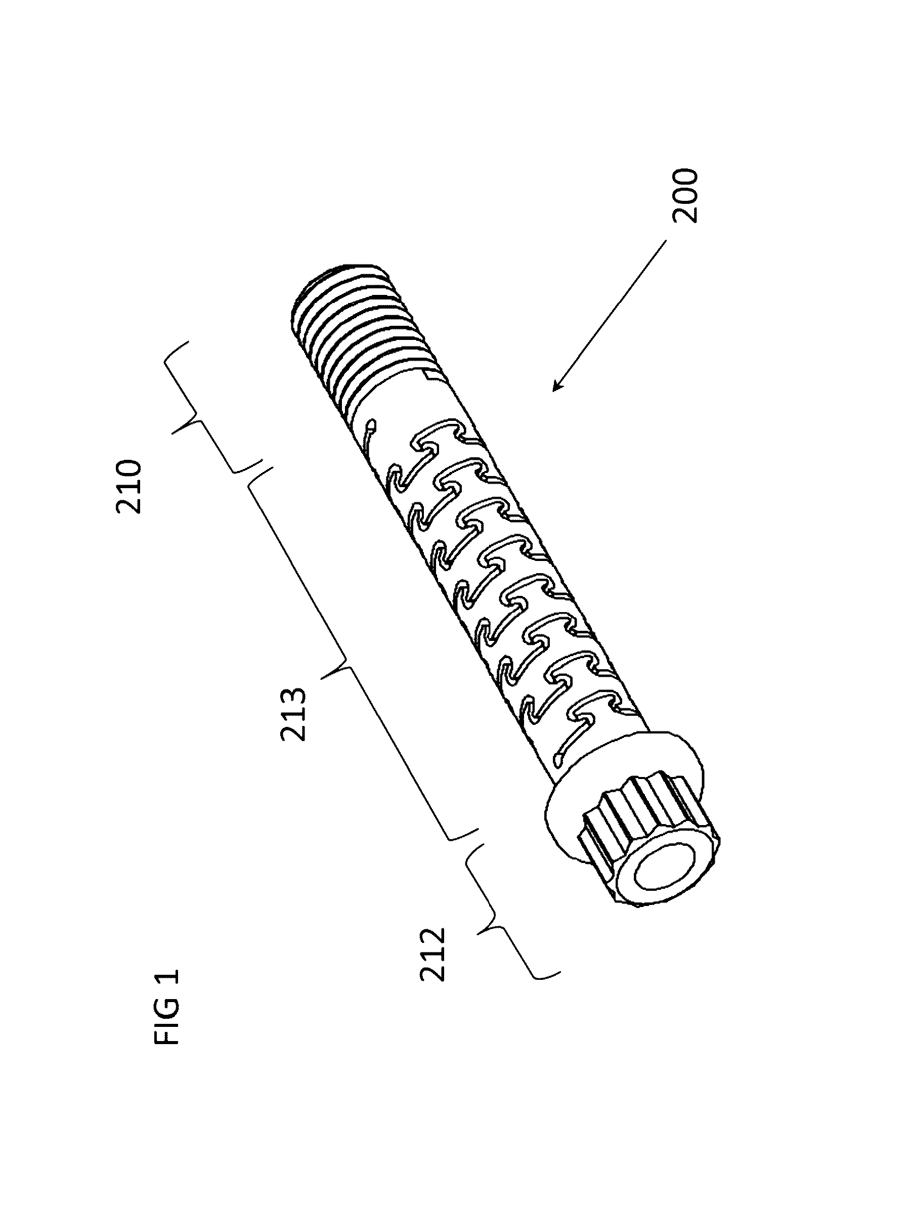 Flexible fastening device for industrial use