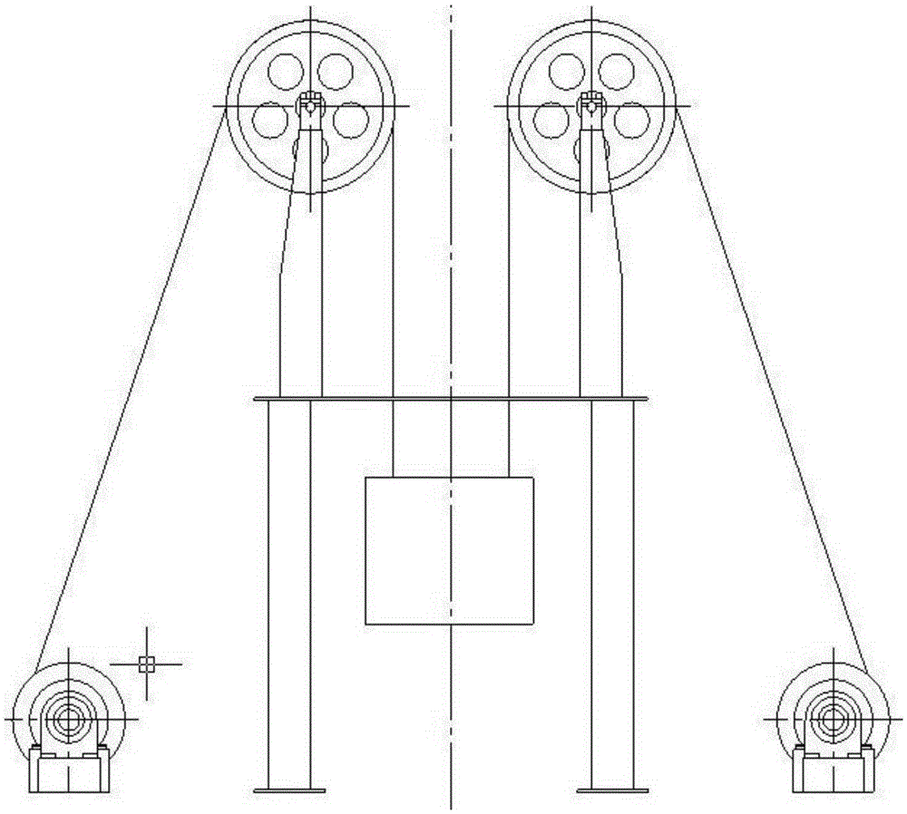 Multi-rope cooperative control system testbed of ultradeep mine hoist