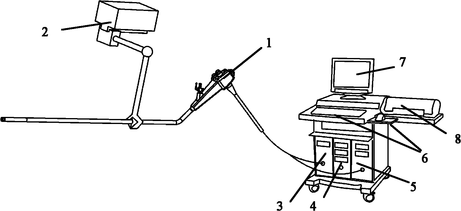 Three-dimensional electronic duodenoscope system and use method thereof