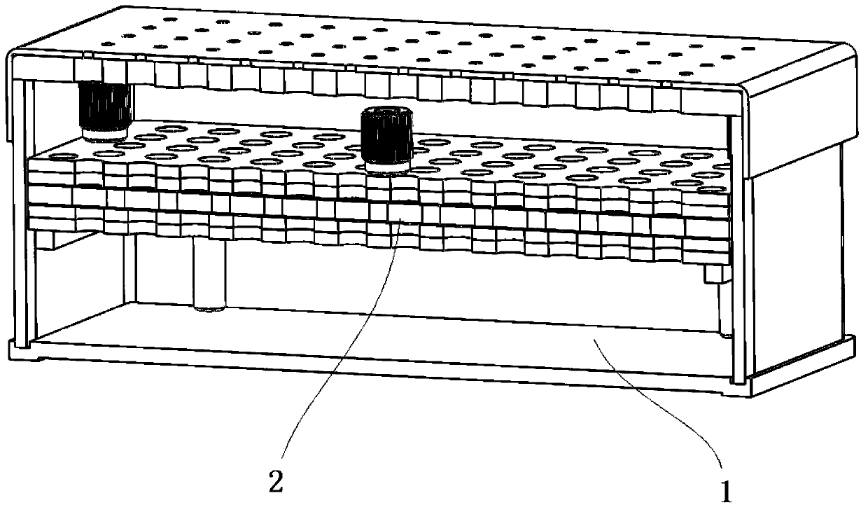 Array-type high-throughput microbe separating culturing apparatus