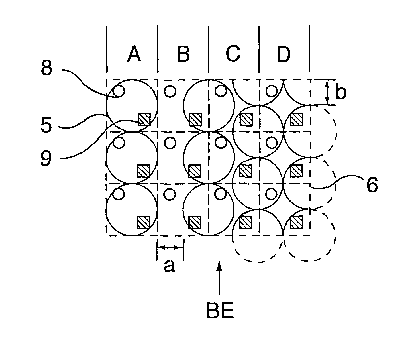 Data support with an optically variable structure