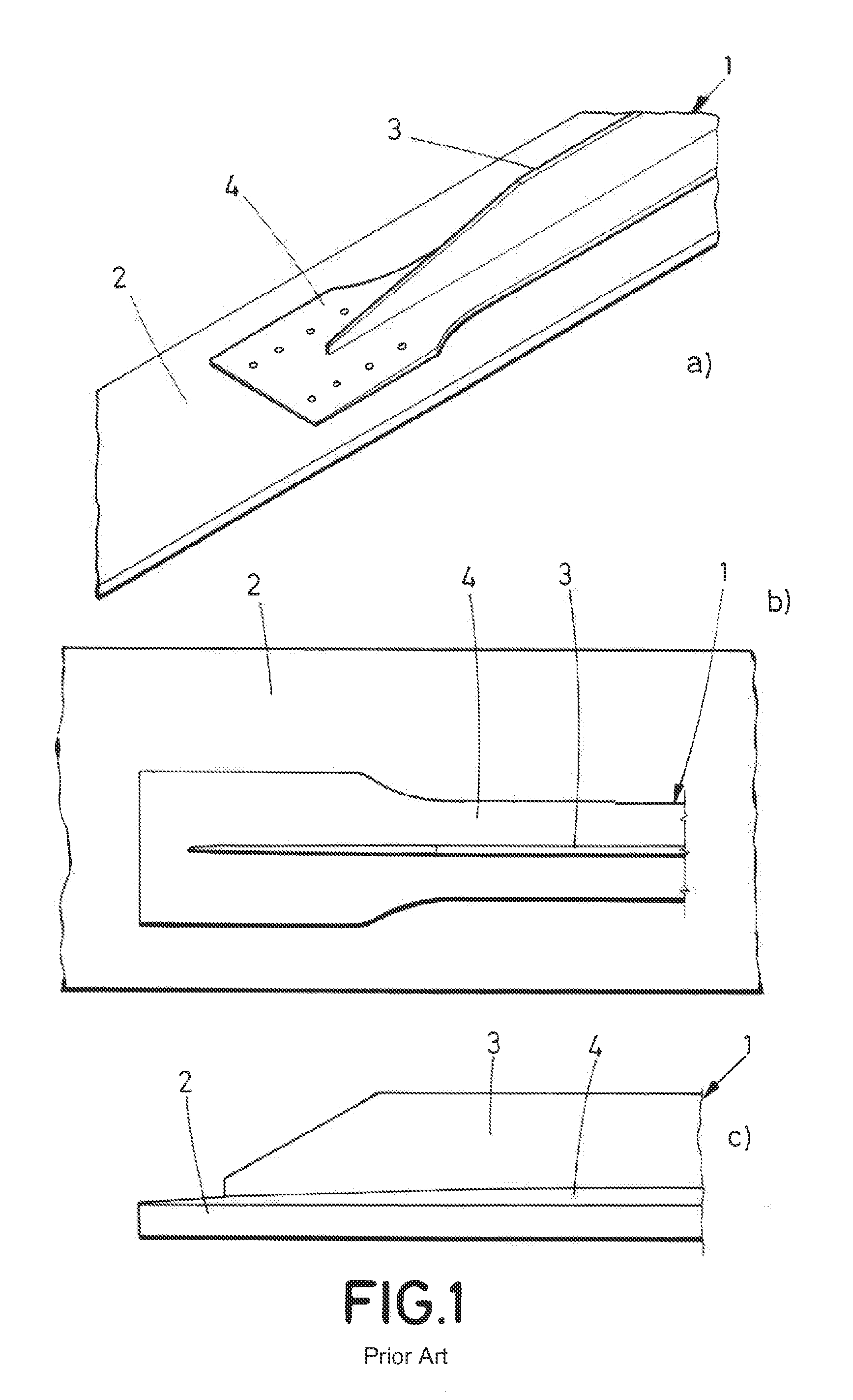 Hybrid tool for curing pieces of composite material