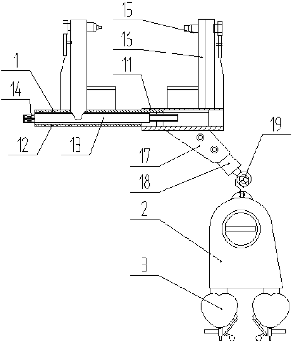 Quick and automatic rescue machine for high-rise building