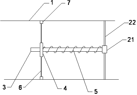 Automatic crystal removing structure of tunnel drainage pipeline and tunnel drainage system with same