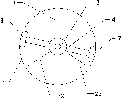 Automatic crystal removing structure of tunnel drainage pipeline and tunnel drainage system with same