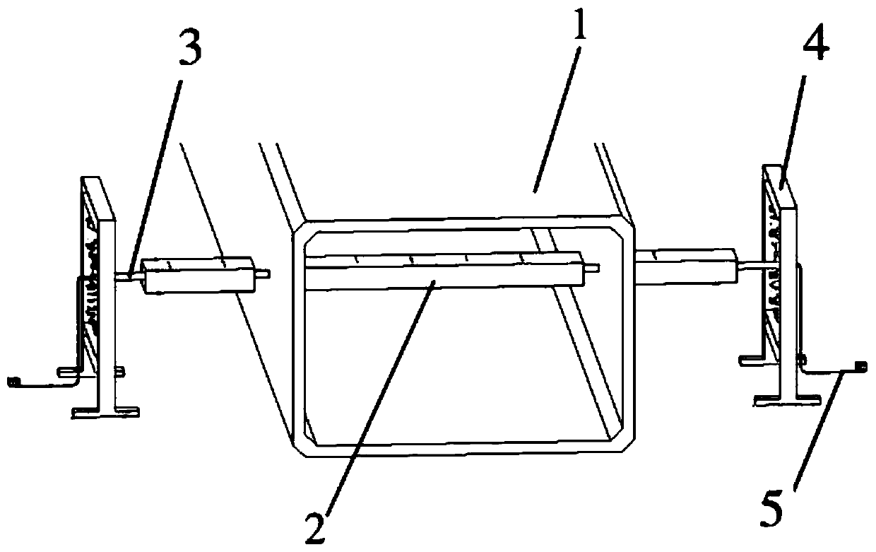 A new type of wind tunnel test device for aeroelasticity-pressure measurement with synchronous inertial force measurement