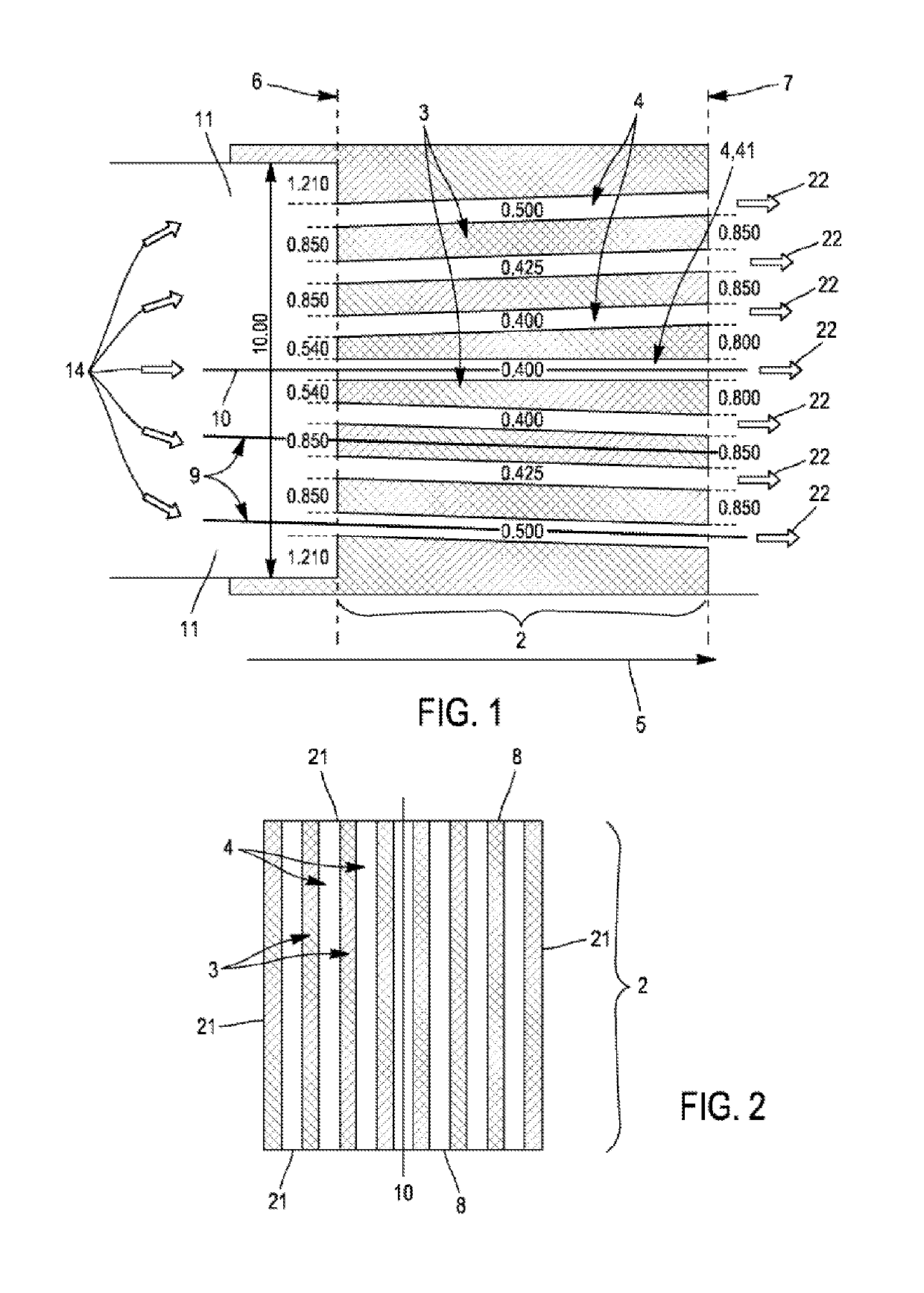 Minibeam radiotherapy device