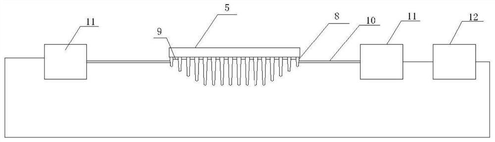 A temperature conduction system for nucleic acid amplification instrument