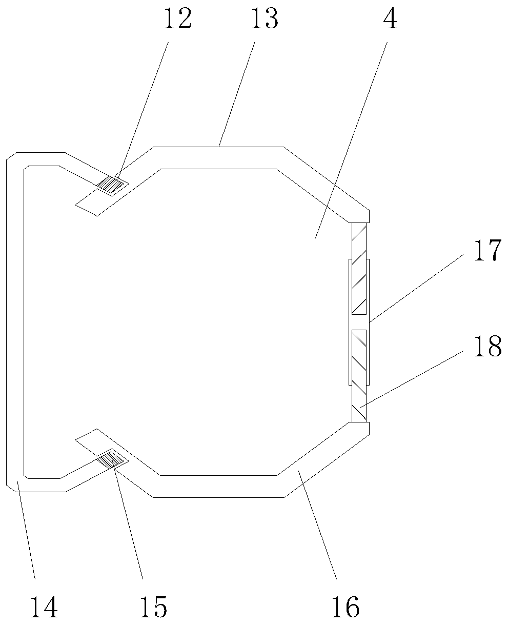 A transformer line fixing device for weak current engineering