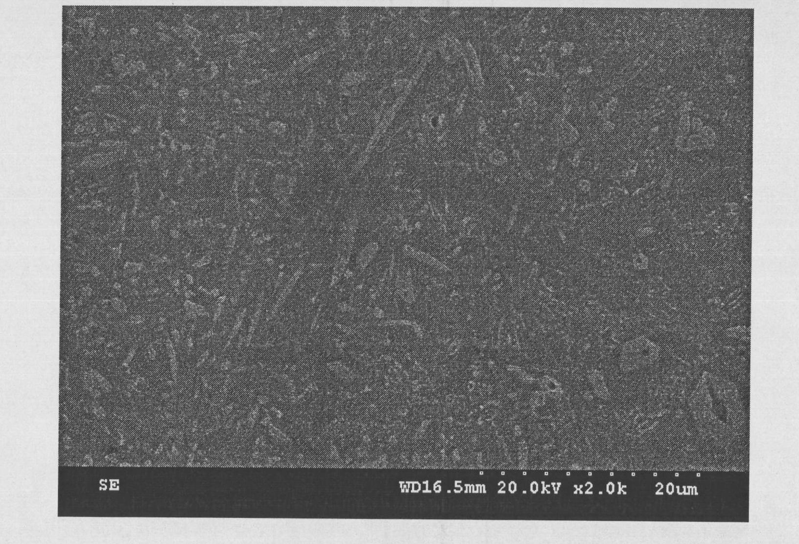 Method for preparing Ti5Si3/TiAl composite material