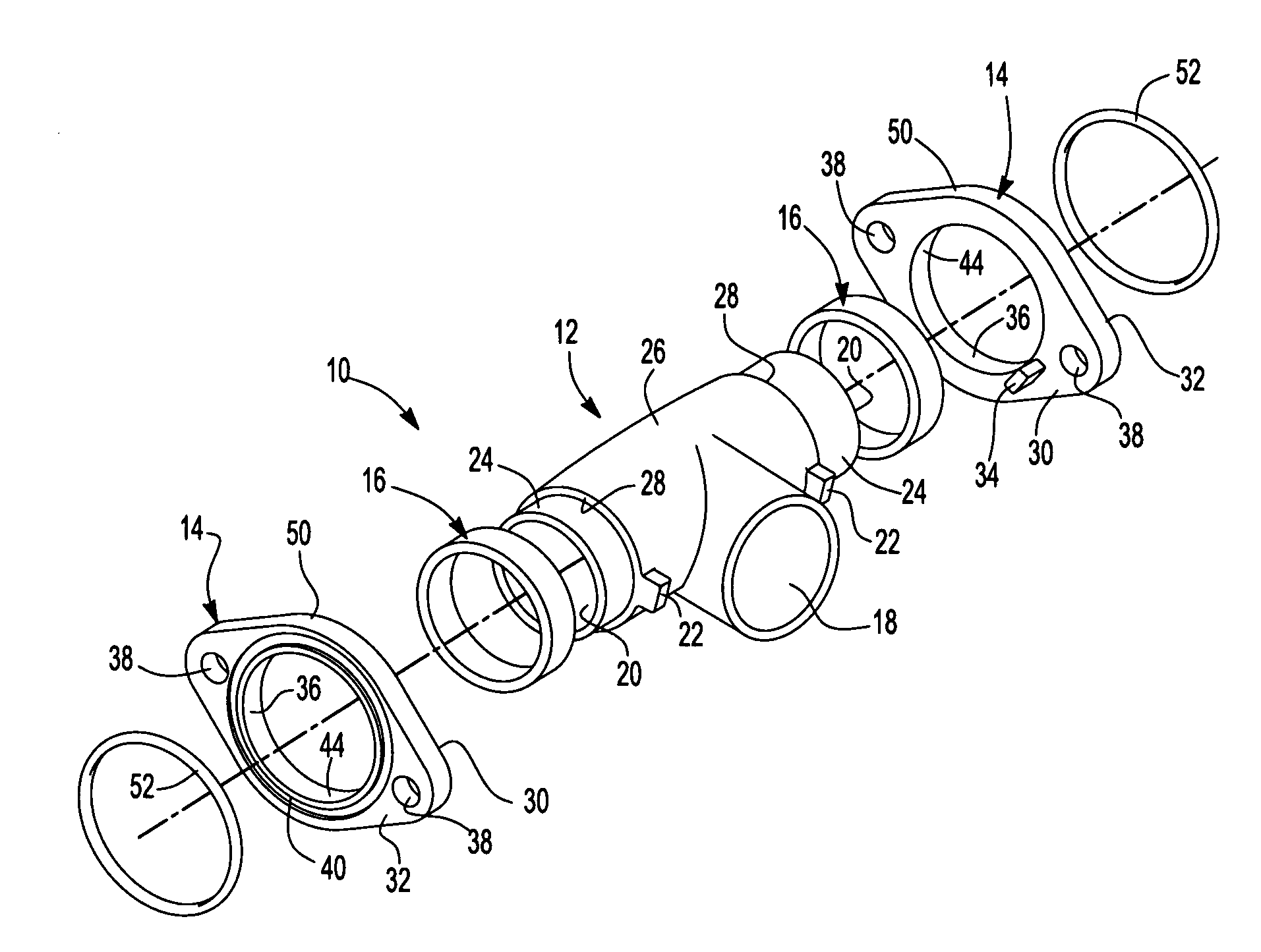 Intake manifold and seal