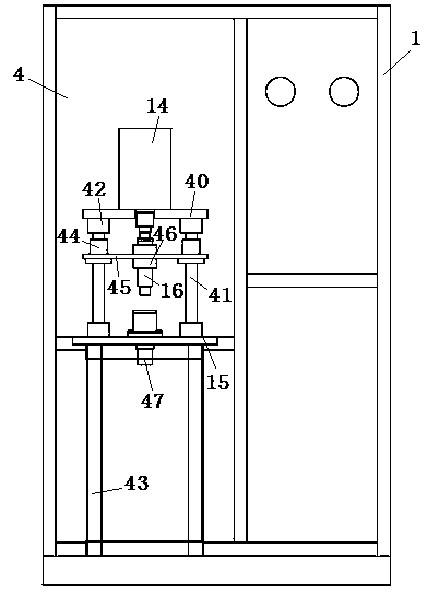 Microporous extrusion grinding machine tool