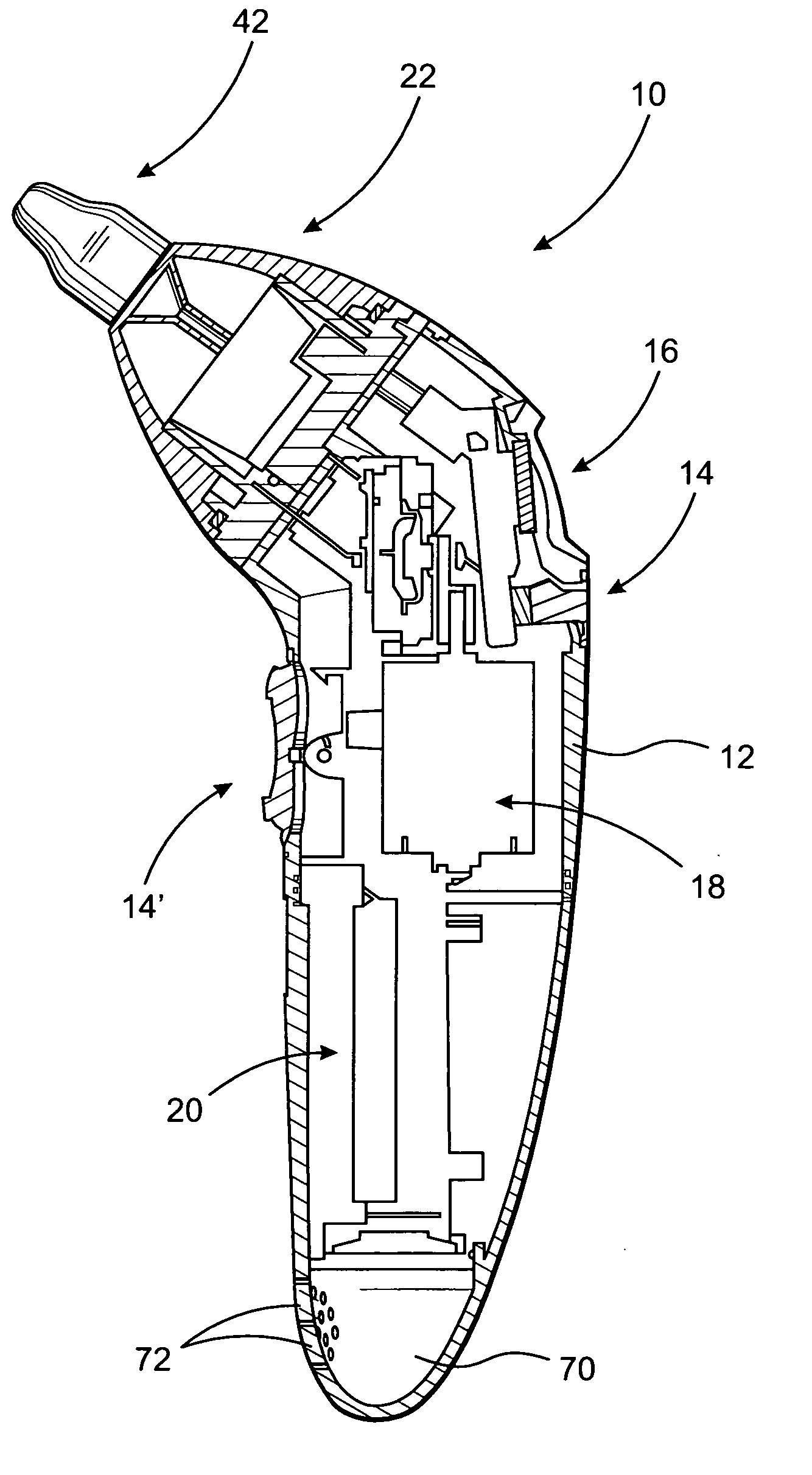 Aspirator assembly