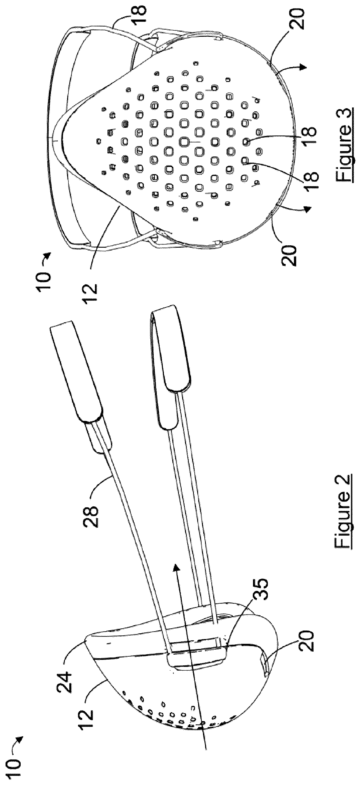 Face mask for filtering air and air monitoring system