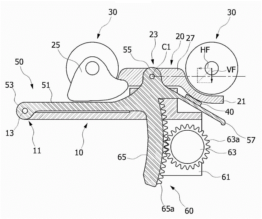 Probe structure for thermotherapy device