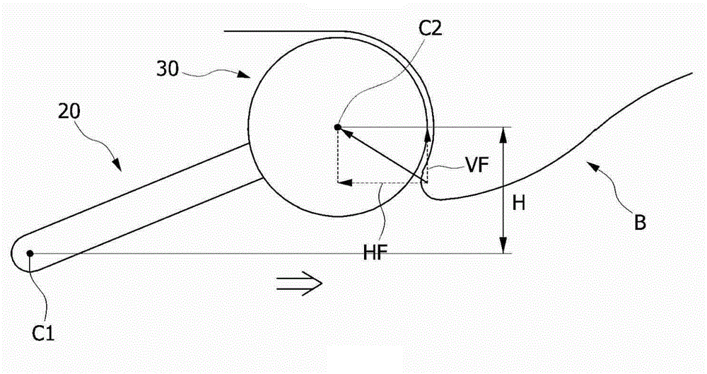 Probe structure for thermotherapy device