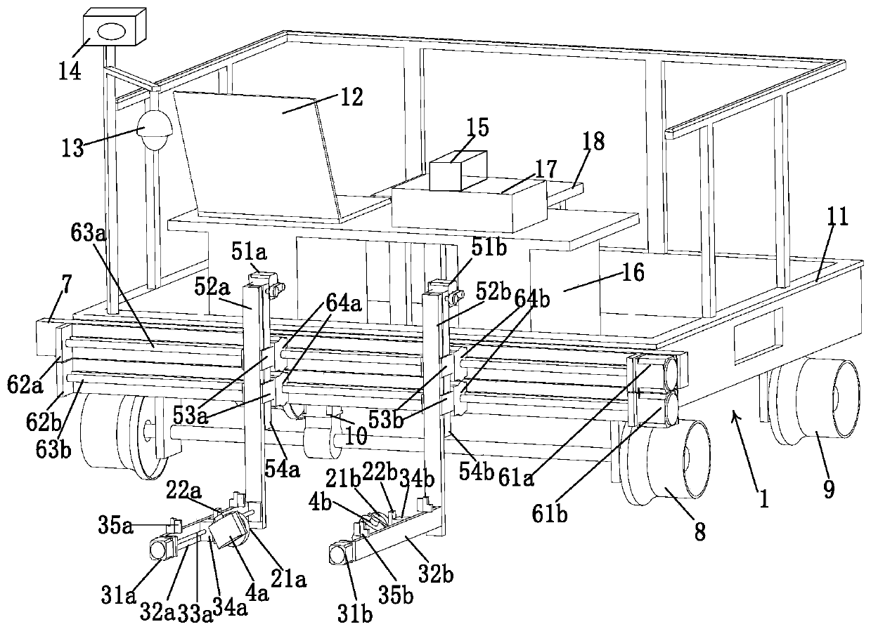 Topological imaging method and device based on ultrasonic Lamb wave plate type ballastless track cracks