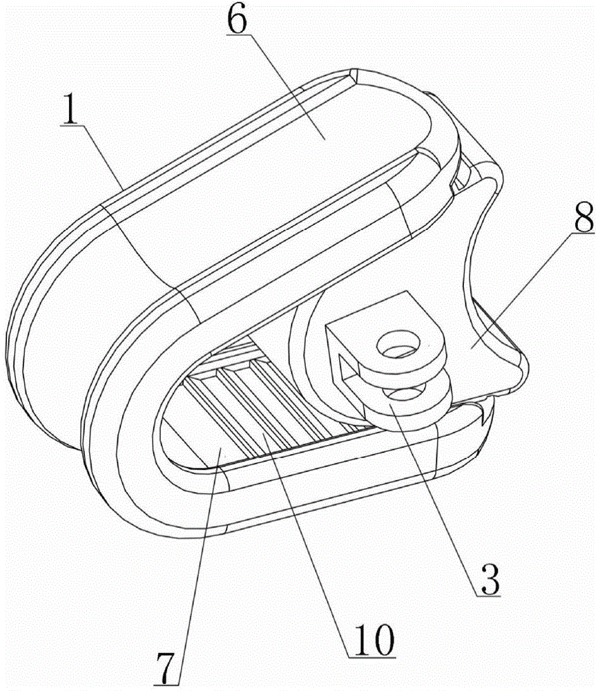 Combined type trachea cannula fixing device