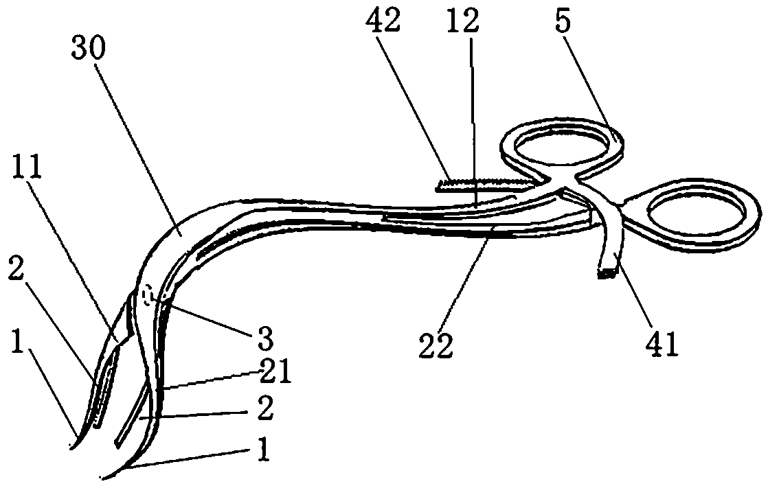 Mandibular angle fracture reduction forceps