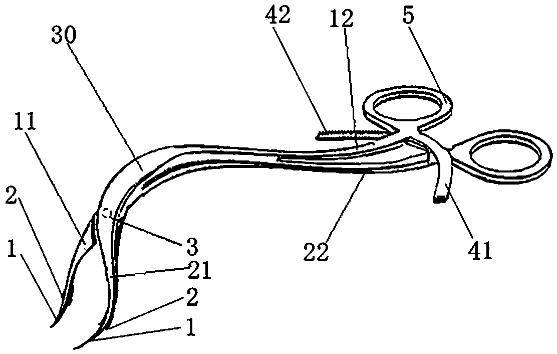 Mandibular angle fracture reduction forceps