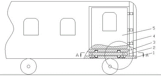 Mechanical linkage type safety intelligent pedal with supporting device