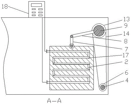 Mechanical linkage type safety intelligent pedal with supporting device