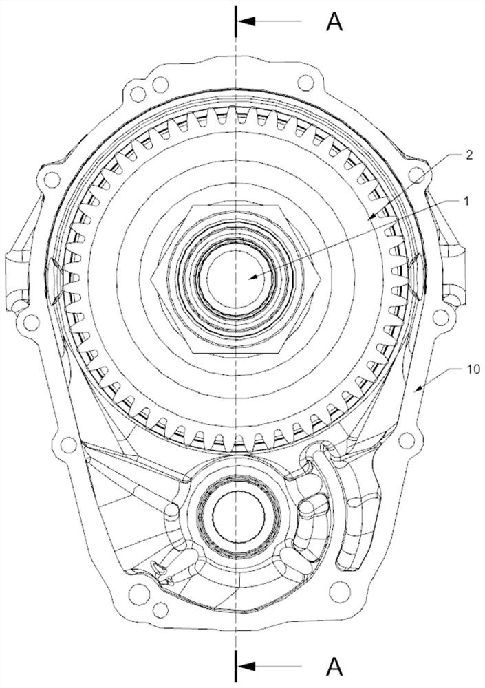 A transmission system for aerodynamics