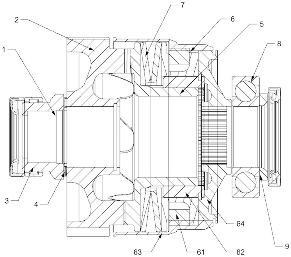 A transmission system for aerodynamics