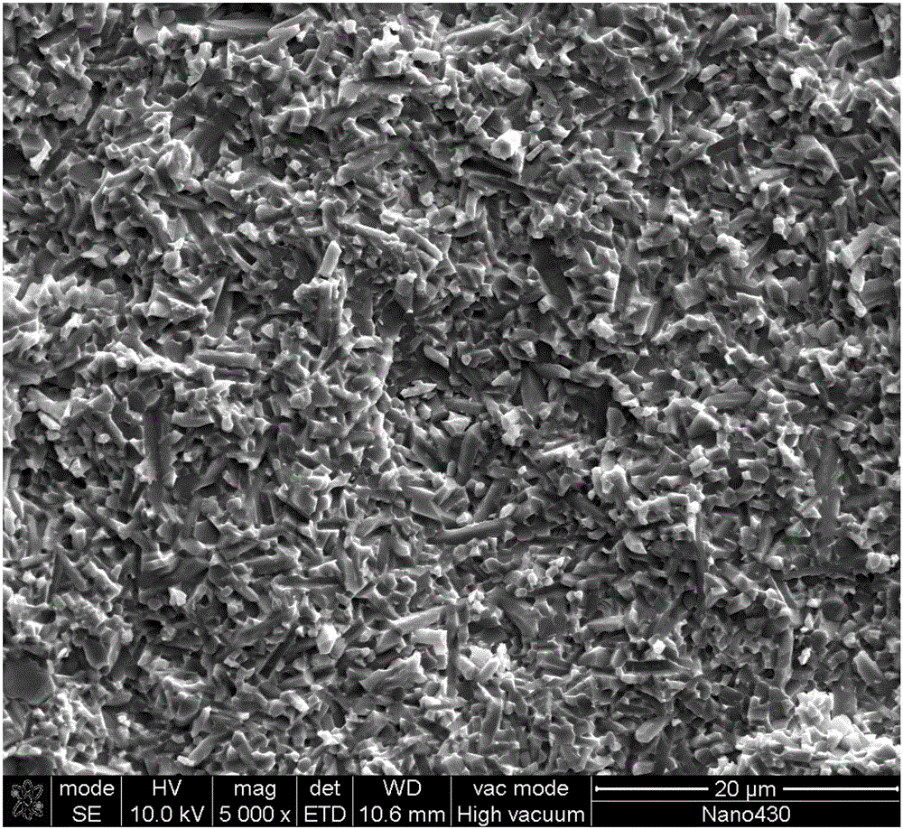 Method for preparing silicon-nitride ceramic substrate through silicon-powder tape casting