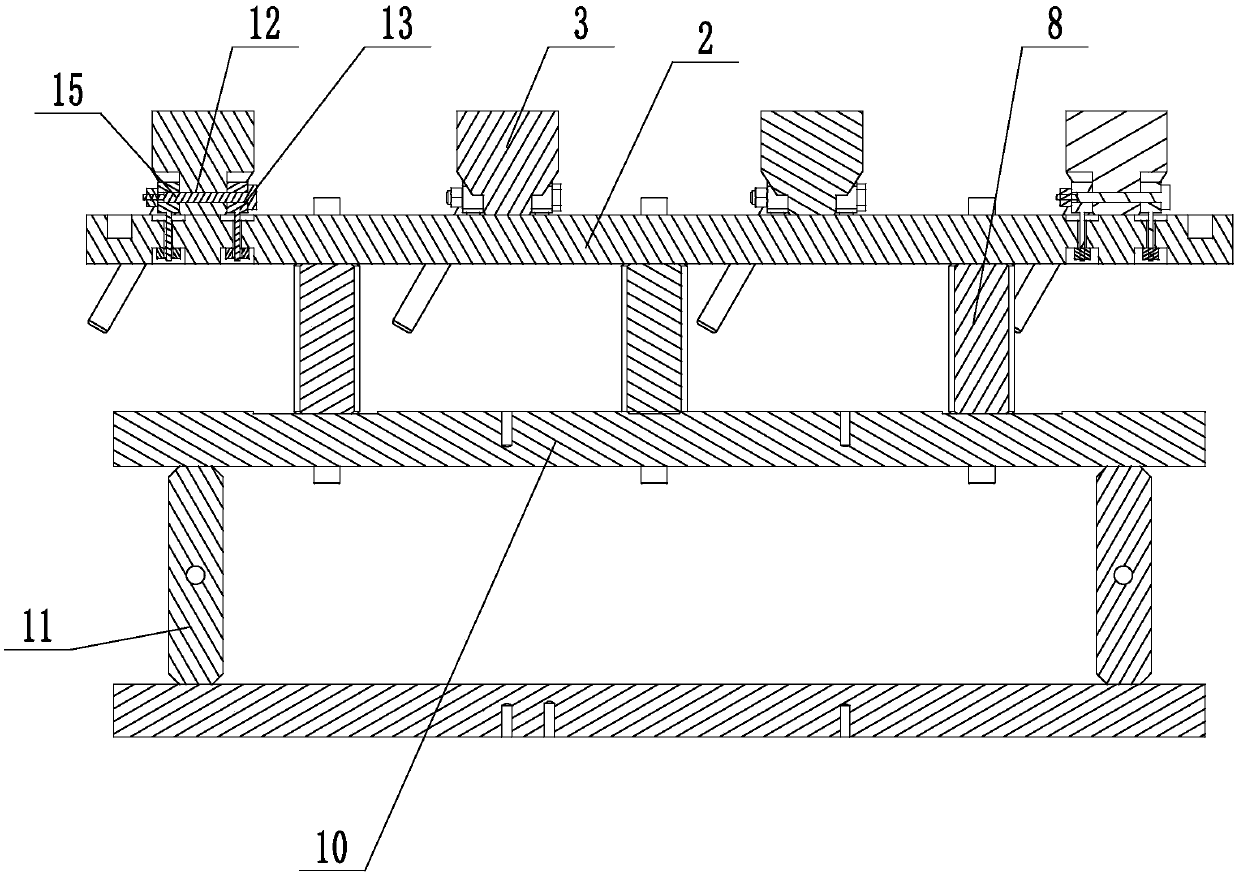 Magnetic press mounting positioning tool and using method thereof