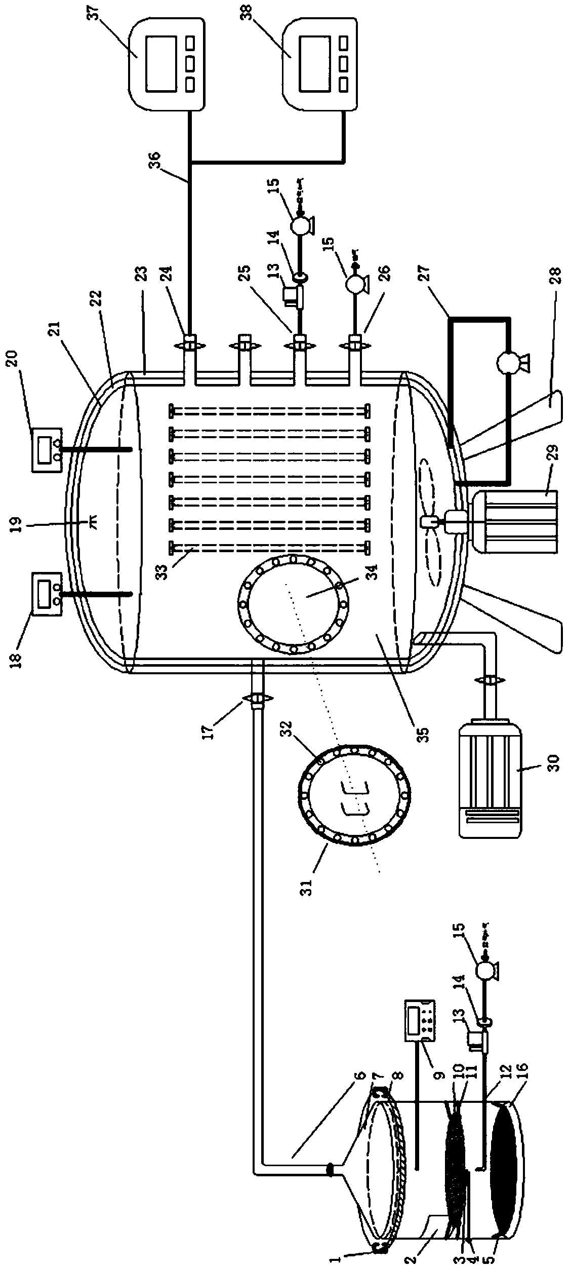 Atmospheric aerosol smoke system for simulating open burning of biomass and measuring mass concentration