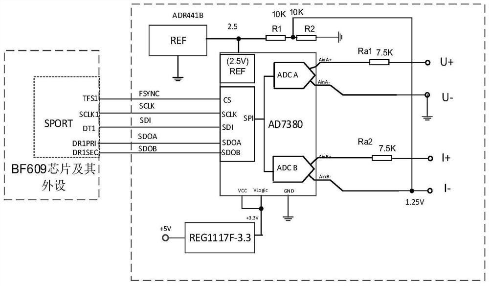 Direct current charging pile metering detection circuit, device and method