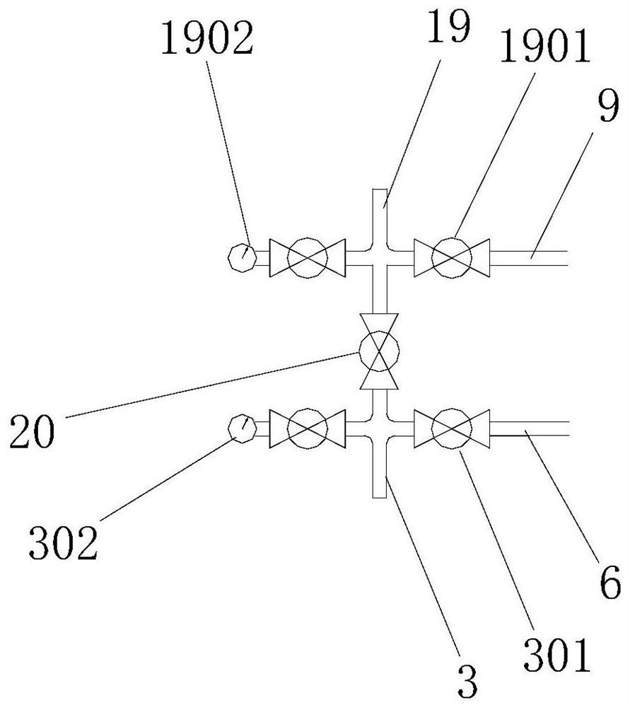 Oil well induced flow system and induced flow process