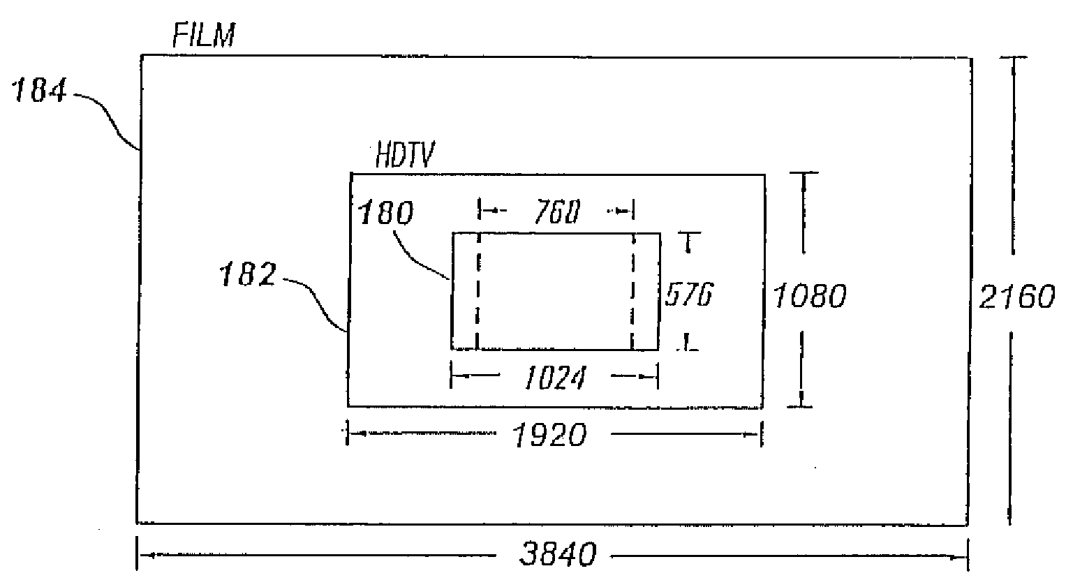 Wide-band multi-format audio/video production system with frame-rate conversion