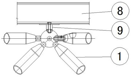 Closed stock bin moving in wheel type