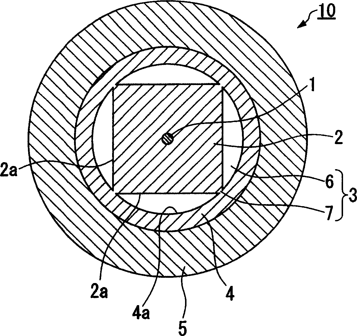 Method for exciting light for optical amplification medium fiber, structure for emitting excited light into optical amplification medium fiber optical fiber amplifier, and uses