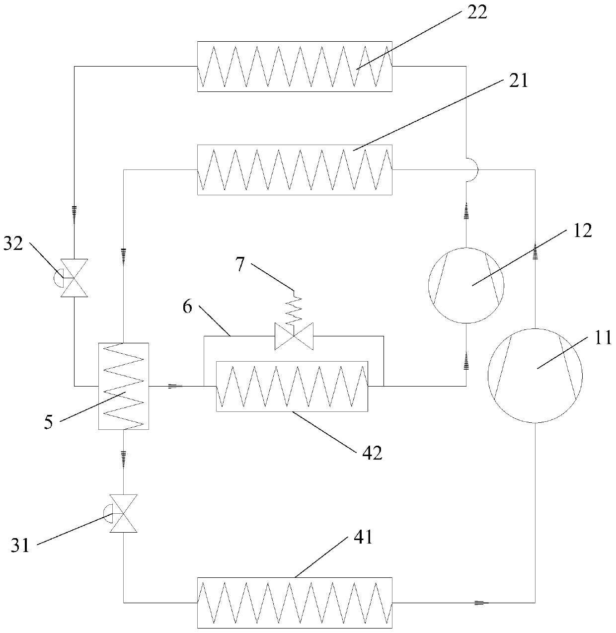 A heat pump system