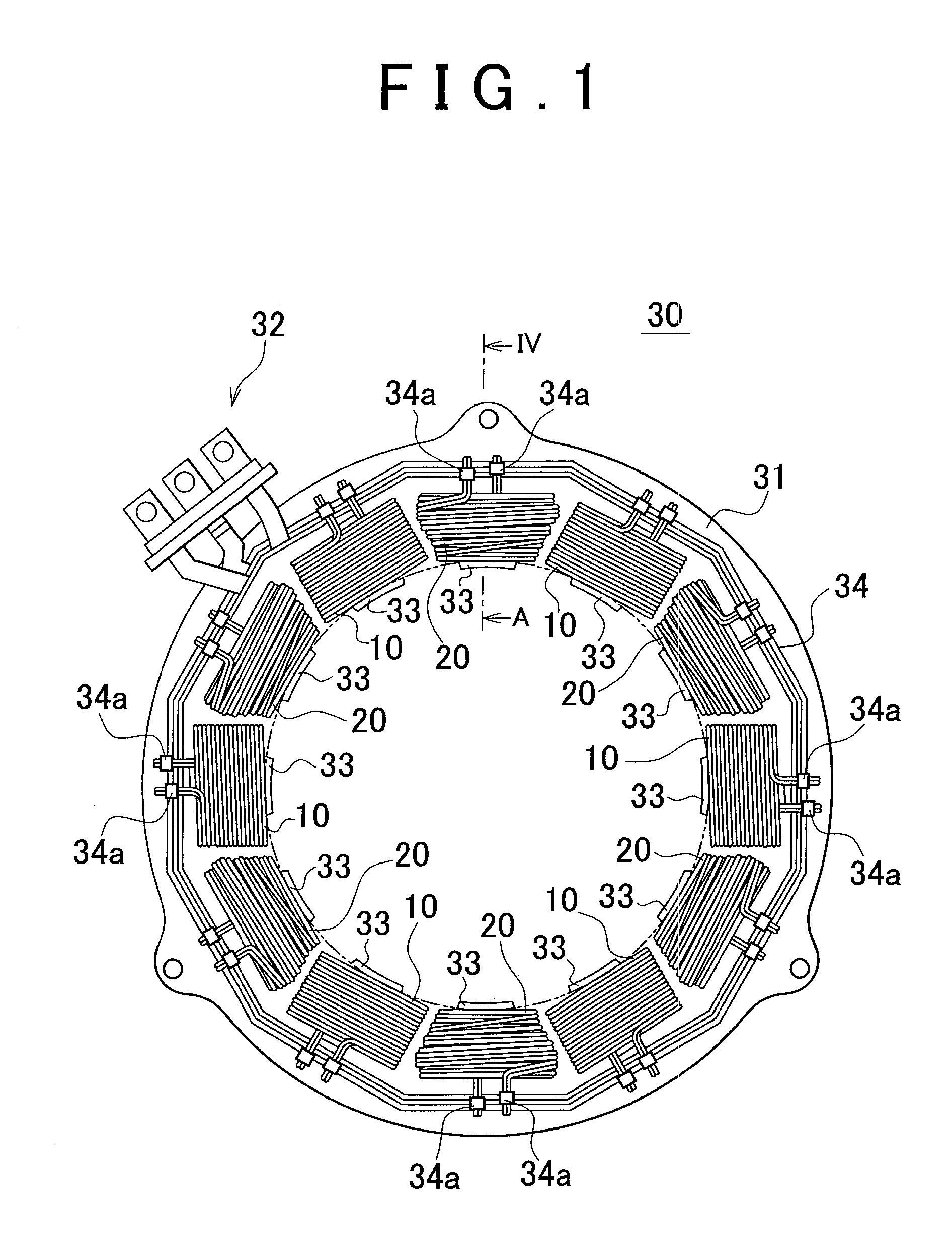 Stator mounting method